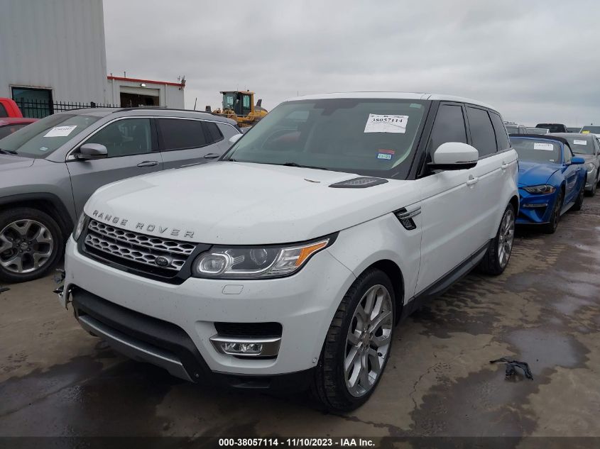 2014 Land Rover Range Rover Sport 3.0L V6 Supercharged Hse VIN: SALWR2WF1EA351808 Lot: 38057114