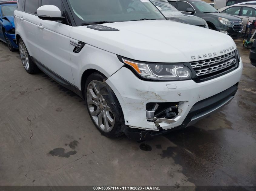 2014 Land Rover Range Rover Sport 3.0L V6 Supercharged Hse VIN: SALWR2WF1EA351808 Lot: 38057114