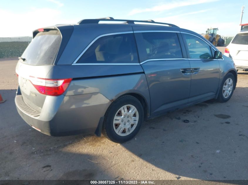 2011 Honda Odyssey Lx VIN: 5FNRL5H20BB077490 Lot: 38057325