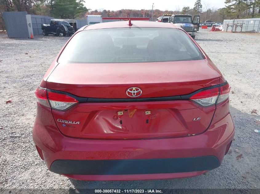 2021 Toyota Corolla Le VIN: 5YFEPMAEXMP235049 Lot: 74423584