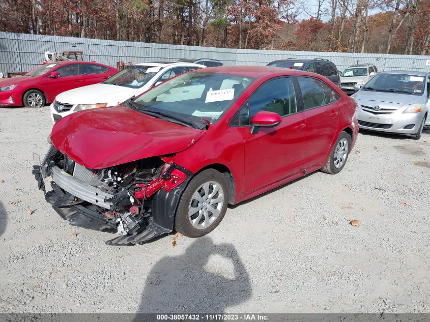 2021 Toyota Corolla Le VIN: 5YFEPMAEXMP235049 Lot: 74423584