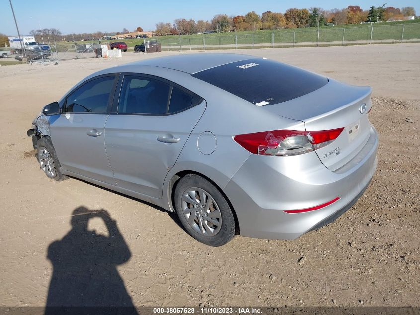 KMHD74LF5JU523475 2018 Hyundai Elantra Se