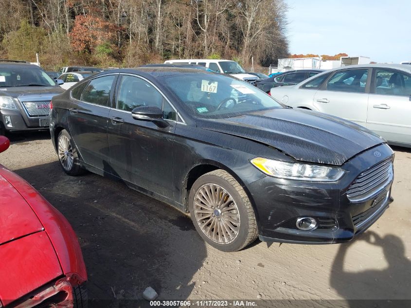 2013 Ford Fusion Titanium VIN: 3FA6P0K9XDR246146 Lot: 38057606