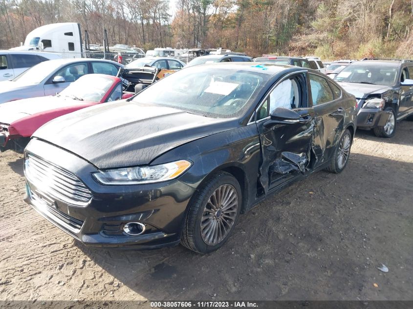 2013 Ford Fusion Titanium VIN: 3FA6P0K9XDR246146 Lot: 38057606