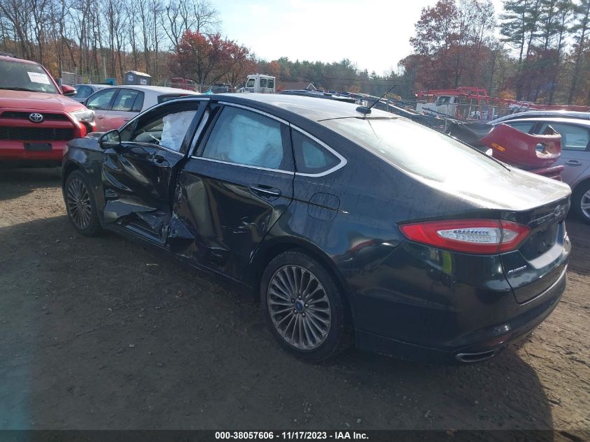 2013 Ford Fusion Titanium VIN: 3FA6P0K9XDR246146 Lot: 38057606