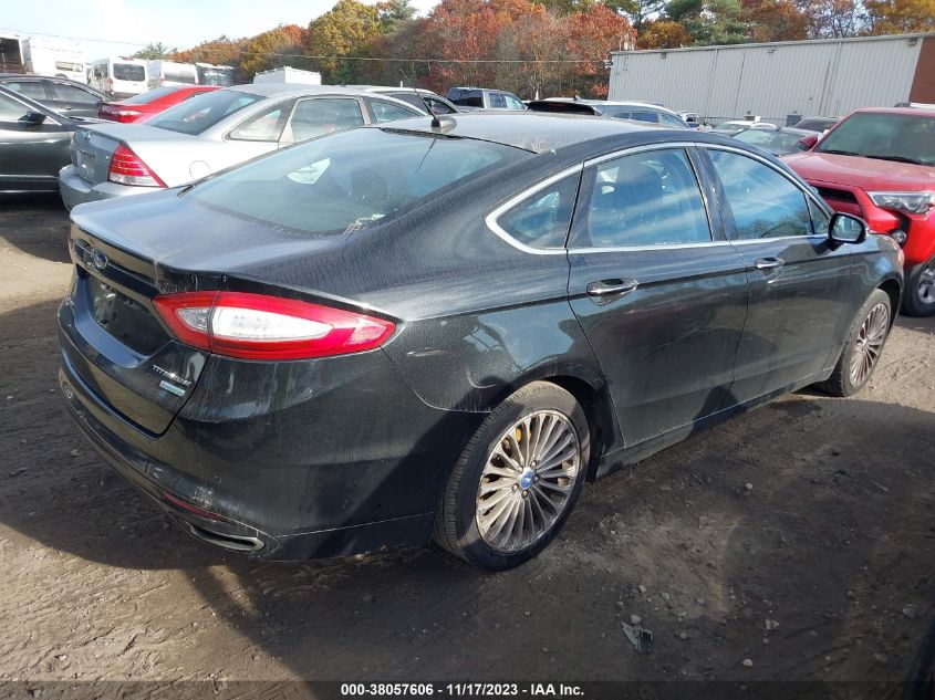 2013 Ford Fusion Titanium VIN: 3FA6P0K9XDR246146 Lot: 38057606