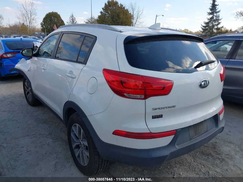 2015 Kia Sportage Lx VIN: KNDPB3AC4F7725233 Lot: 40446822