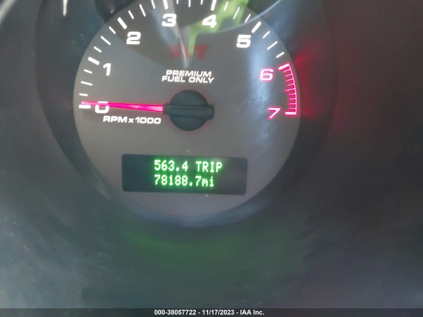 2008 Ford Mustang Shelby Gt500 VIN: 1ZVHT88S385103486 Lot: 38057722