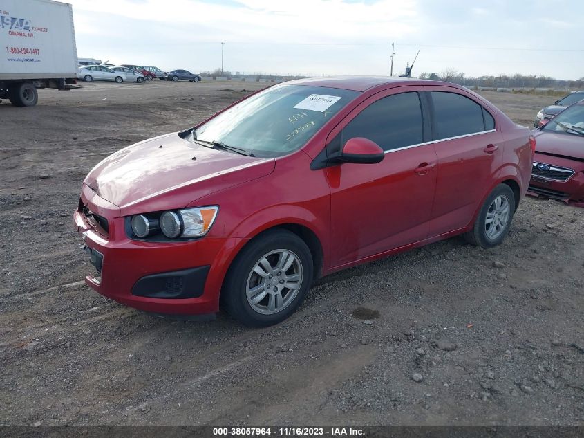 2014 Chevrolet Sonic Lt Auto VIN: 1G1JC5SB6E4237379 Lot: 38057964