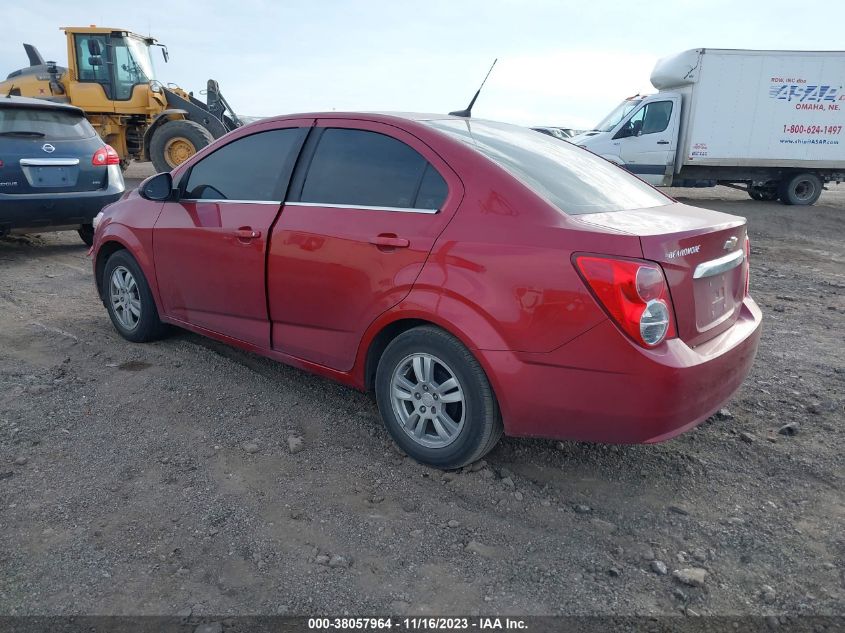 2014 Chevrolet Sonic Lt Auto VIN: 1G1JC5SB6E4237379 Lot: 38057964