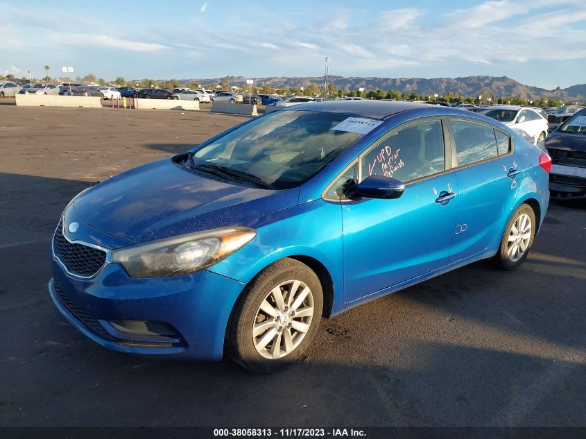 2014 Kia Forte Lx VIN: KNAFX4A60E5079757 Lot: 38058313