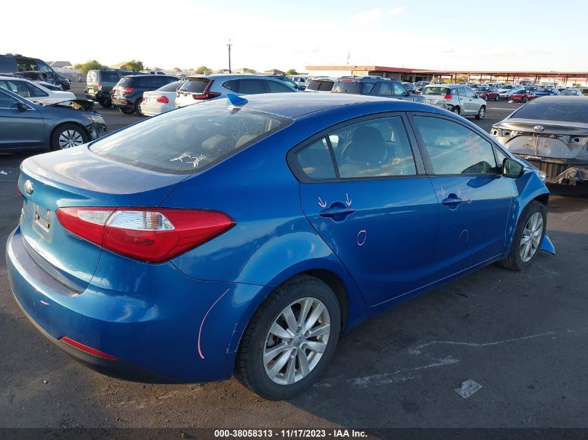 2014 Kia Forte Lx VIN: KNAFX4A60E5079757 Lot: 38058313