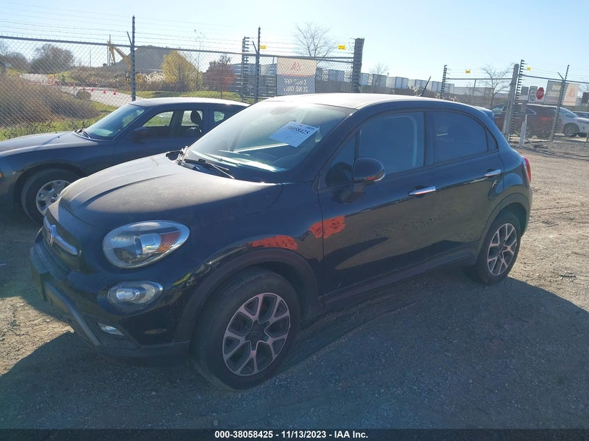 2016 Fiat 500X Trekking VIN: ZFBCFYCT0GP333321 Lot: 38058425