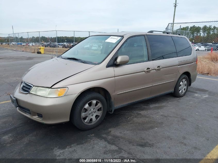 2004 Honda Odyssey Ex-L VIN: 5FNRL18084B094760 Lot: 38058515