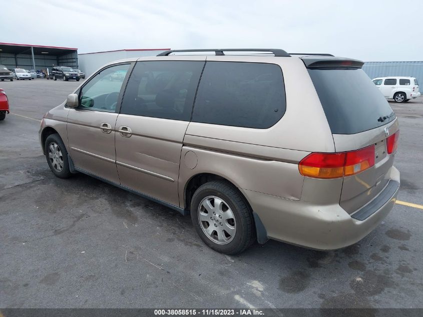 2004 Honda Odyssey Ex-L VIN: 5FNRL18084B094760 Lot: 38058515