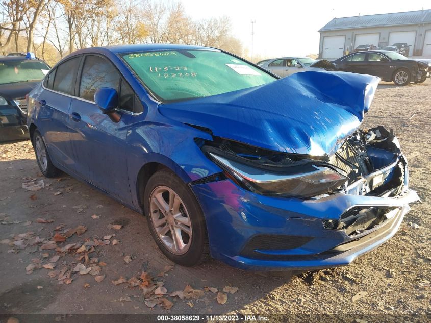 2017 Chevrolet Cruze Lt Auto VIN: 1G1BE5SM7H7142316 Lot: 38058629