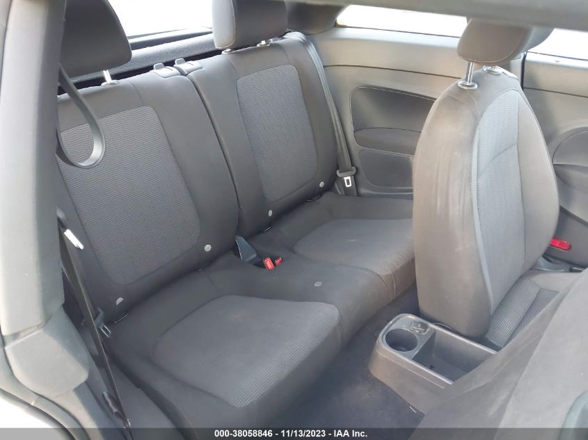 2012 Volkswagen Beetle Entry Pzev VIN: 3VWFP7AT6CM643975 Lot: 38058846