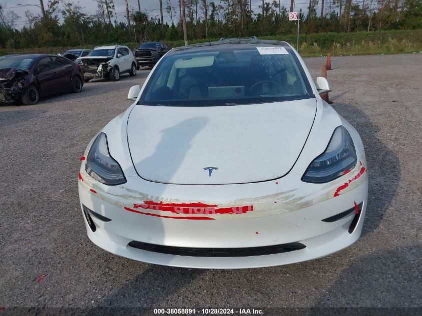 2019 Tesla Model 3 Standard Range/Standard Range Plus/Long Range/Mid Range VIN: 5YJ3E1EA2KF483730 Lot: 38058891