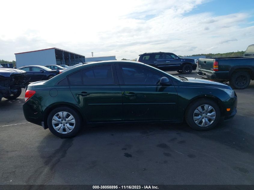 2014 Chevrolet Cruze Ls Auto VIN: 1G1PA5SH9E7315124 Lot: 38058895