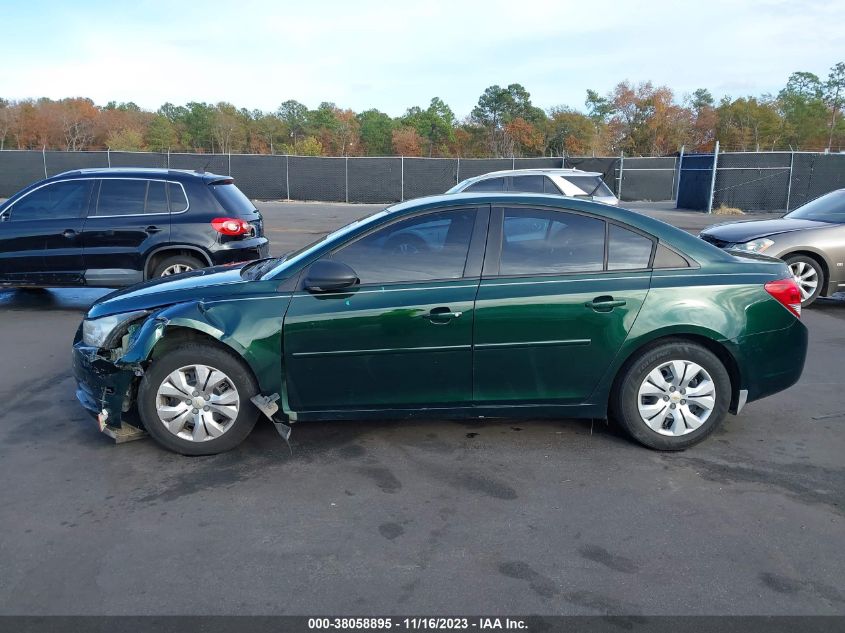 2014 Chevrolet Cruze Ls Auto VIN: 1G1PA5SH9E7315124 Lot: 38058895