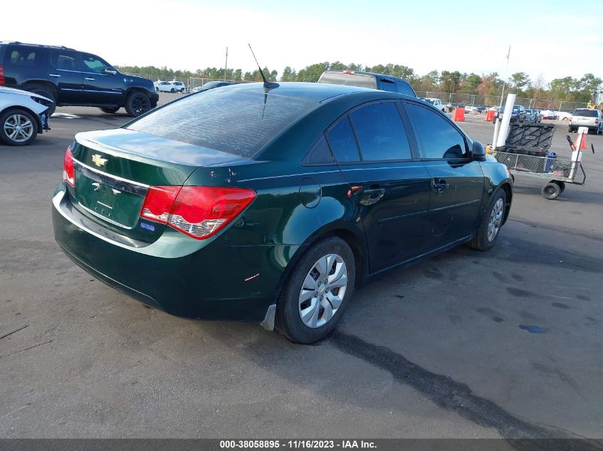 2014 Chevrolet Cruze Ls Auto VIN: 1G1PA5SH9E7315124 Lot: 38058895