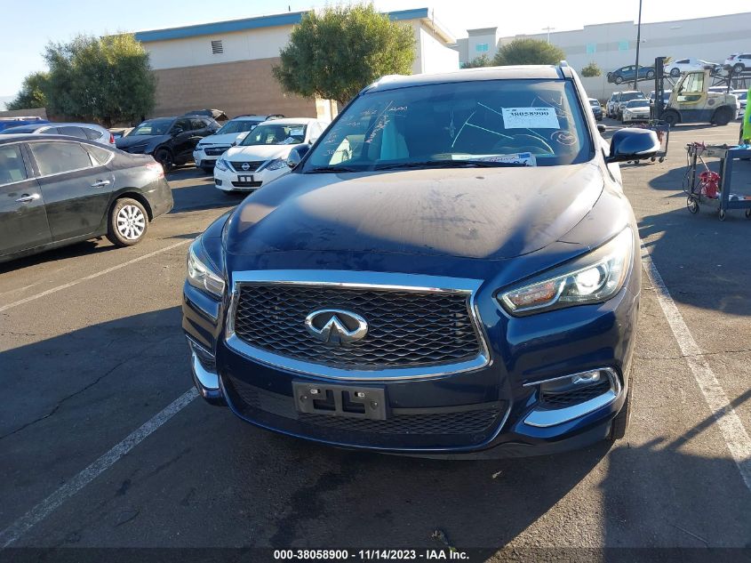 2017 Infiniti Qx60 VIN: 5N1DL0MN7HC529787 Lot: 38058900