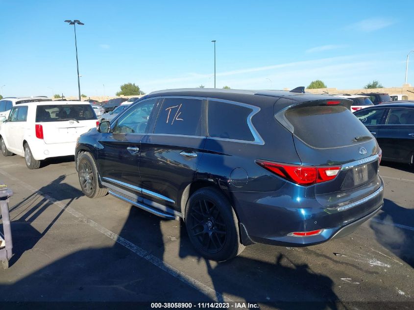 2017 Infiniti Qx60 VIN: 5N1DL0MN7HC529787 Lot: 38058900