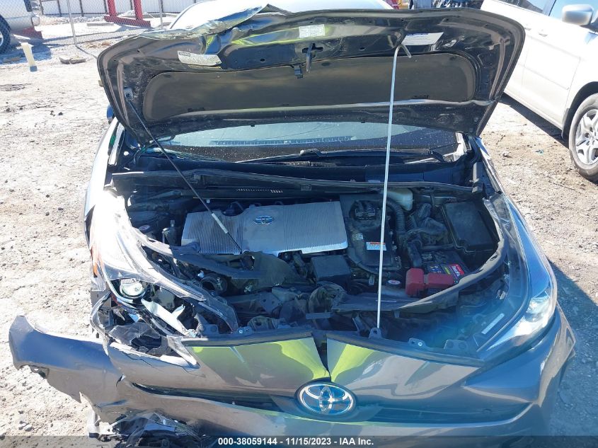 2019 Toyota Prius Le VIN: JTDKARFU7K3075963 Lot: 38059144