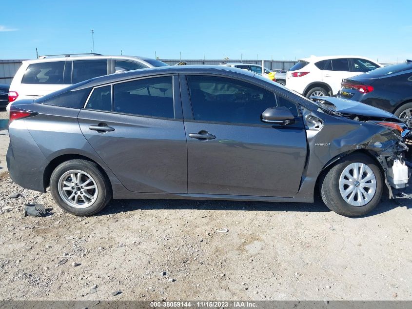 2019 Toyota Prius Le VIN: JTDKARFU7K3075963 Lot: 38059144