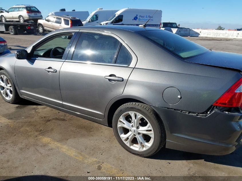 2012 Ford Fusion Se VIN: 3FAHP0HA5CR365716 Lot: 38059191