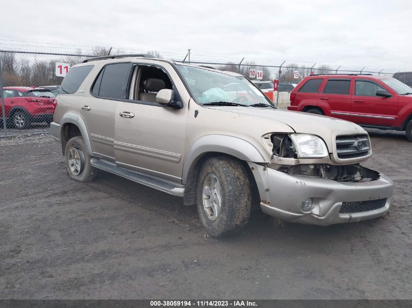 2003 Toyota Sequoia Sr5 VIN: 5TDBT44A03S141730 Lot: 38059194