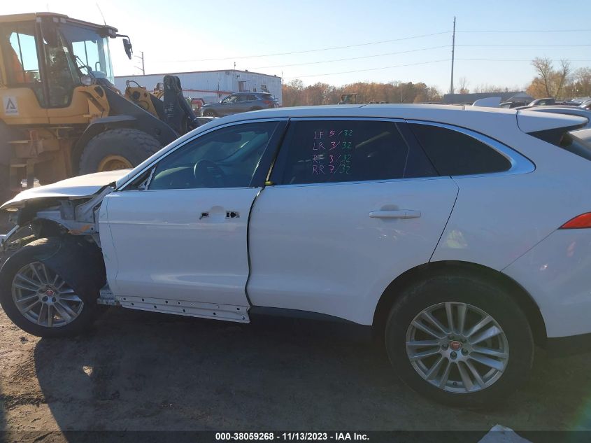 2019 Jaguar F-Pace 25T Prestige/30T Prestige VIN: SADCK2GX5KA391010 Lot: 38059268