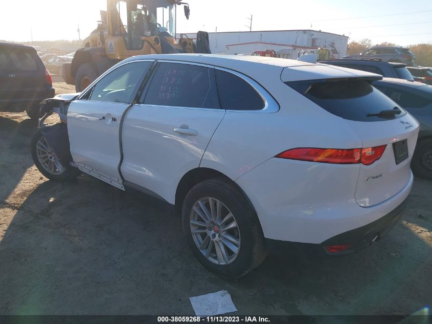 2019 Jaguar F-Pace 25T Prestige/30T Prestige VIN: SADCK2GX5KA391010 Lot: 38059268