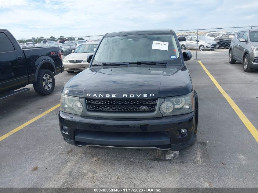 2010 Land Rover Range Rover Sport Hse VIN: SALSK2D40AA223798 Lot: 38059346