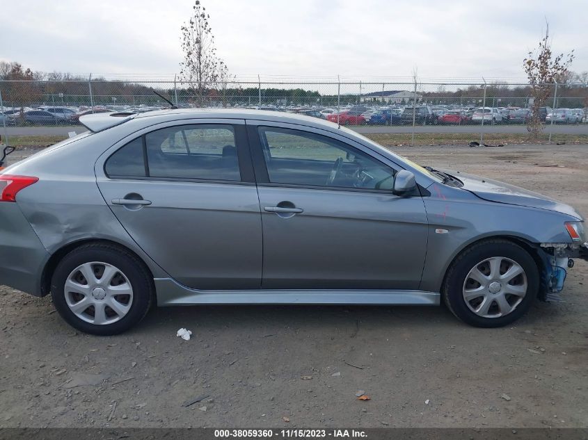 2014 Mitsubishi Lancer Sportback Es VIN: JA32X2HU0EU009299 Lot: 38059360