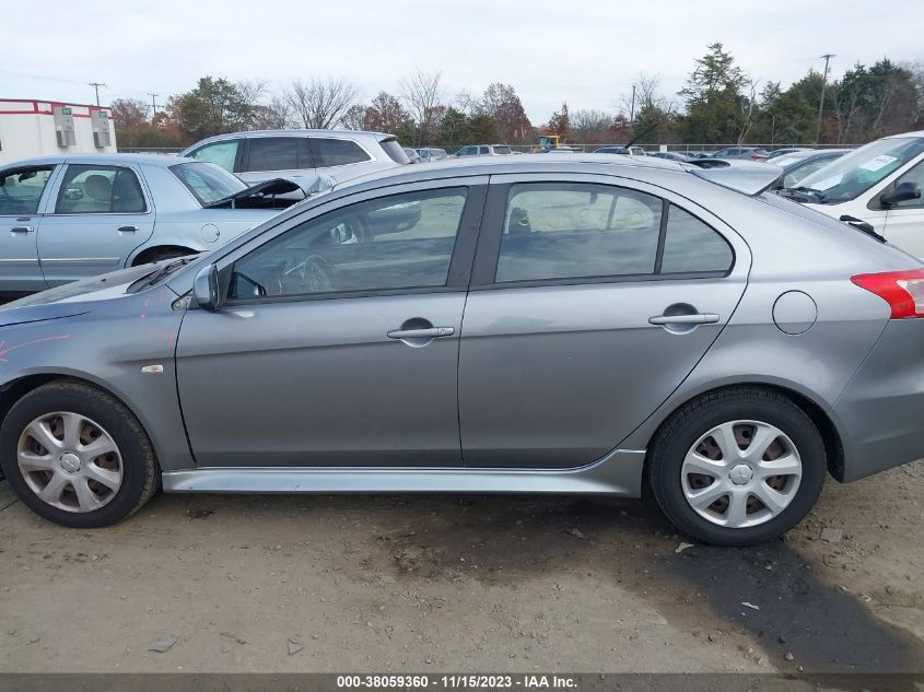 2014 Mitsubishi Lancer Sportback Es VIN: JA32X2HU0EU009299 Lot: 38059360