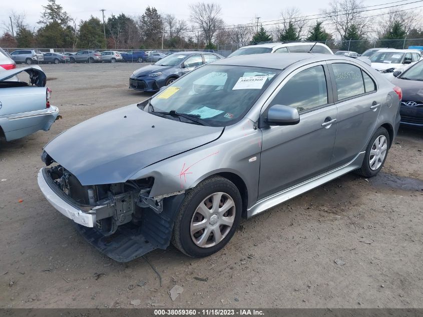 2014 Mitsubishi Lancer Sportback Es VIN: JA32X2HU0EU009299 Lot: 38059360