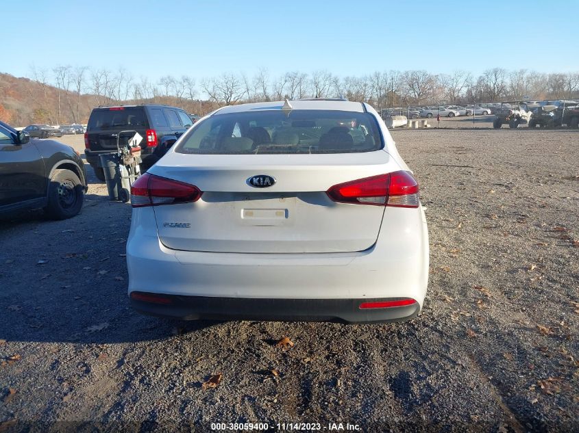 2017 Kia Forte Lx VIN: 3KPFK4A74HE038535 Lot: 38059400