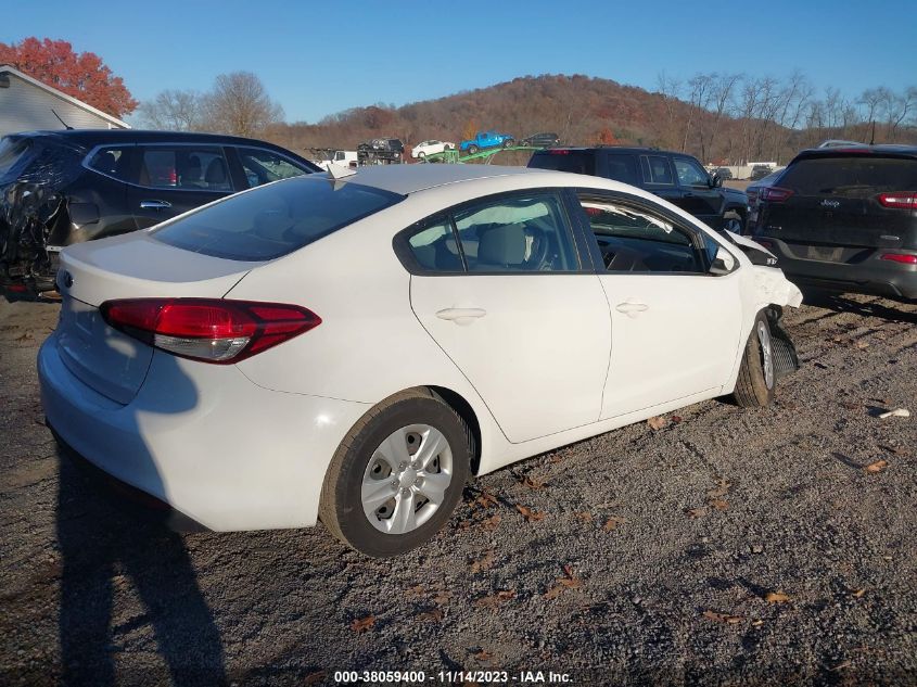 2017 Kia Forte Lx VIN: 3KPFK4A74HE038535 Lot: 38059400