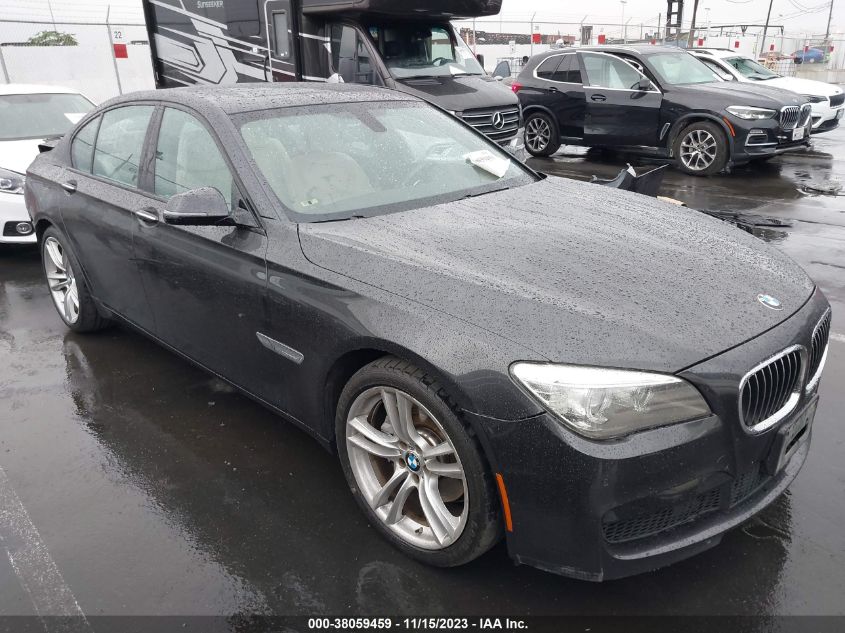 2014 BMW 7 Series 740I VIN: WBAYA6C57ED144300 Lot: 38059459