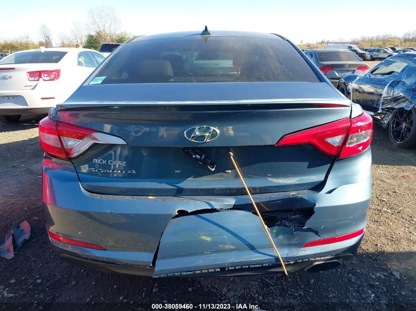 2016 Hyundai Sonata 2.4L Se VIN: 5NPE24AF3GH282397 Lot: 38059460