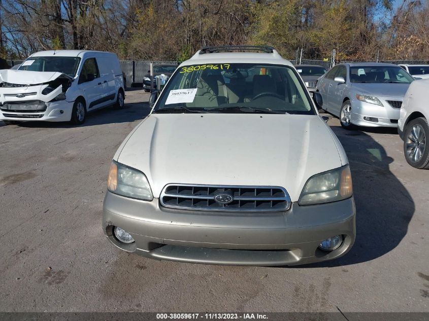 2002 Subaru Legacy Outback VIN: 4S3BH665126624462 Lot: 38059617