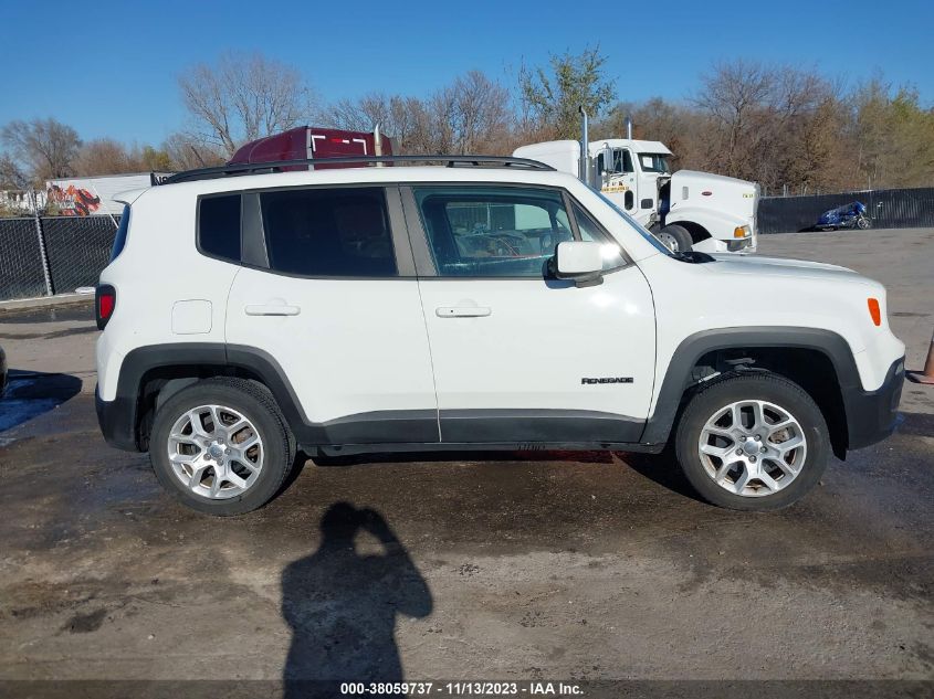 2017 Jeep Renegade Latitude 4X4 VIN: ZACCJBBB8HPF36351 Lot: 38059737