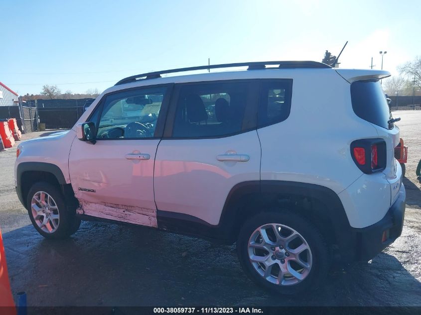 2017 Jeep Renegade Latitude 4X4 VIN: ZACCJBBB8HPF36351 Lot: 38059737