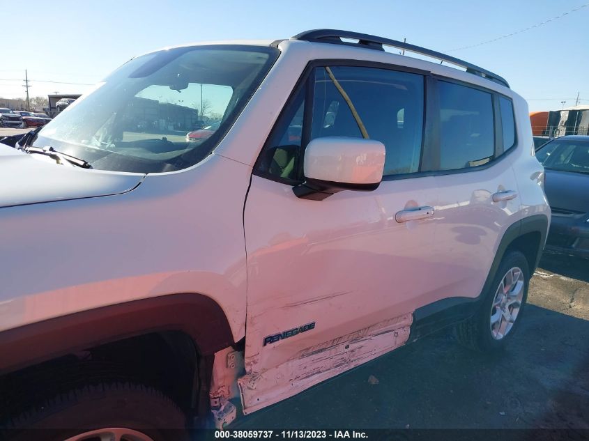 2017 Jeep Renegade Latitude 4X4 VIN: ZACCJBBB8HPF36351 Lot: 38059737