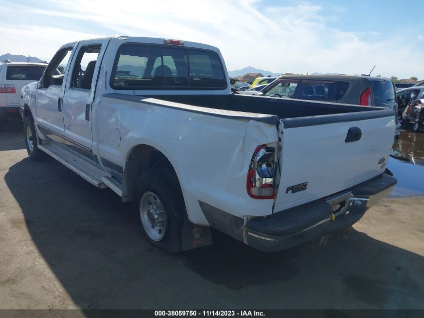 2000 Ford Super Duty F-250 Lariat/Xl/Xlt VIN: 3FTNW21SXYMA62224 Lot: 38059750