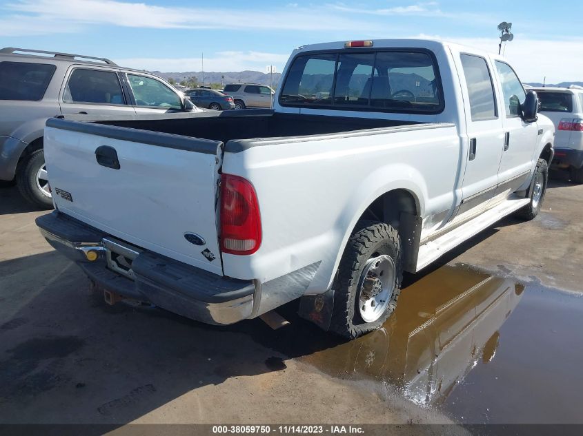 2000 Ford Super Duty F-250 Lariat/Xl/Xlt VIN: 3FTNW21SXYMA62224 Lot: 38059750