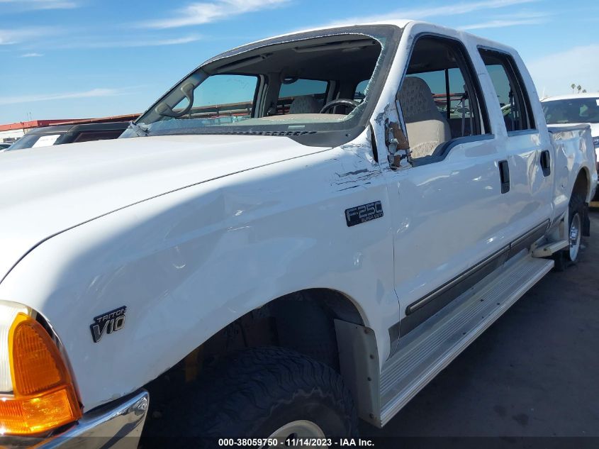 2000 Ford Super Duty F-250 Lariat/Xl/Xlt VIN: 3FTNW21SXYMA62224 Lot: 38059750