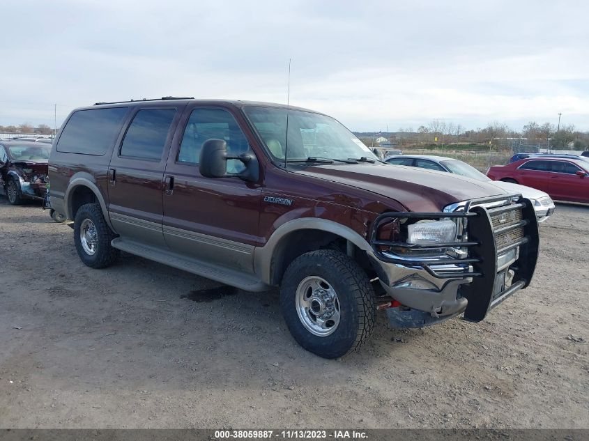 2000 Ford Excursion Limited VIN: 1FMNU43S3YEC78836 Lot: 38059887