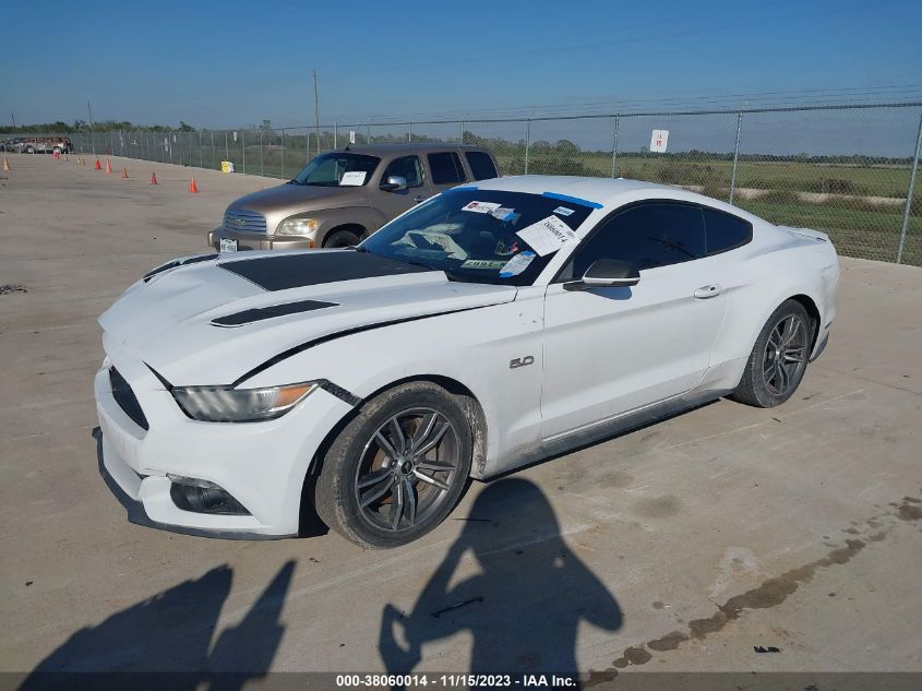 2017 Ford Mustang Gt Premium VIN: 1FA6P8CF8H5205770 Lot: 38060014